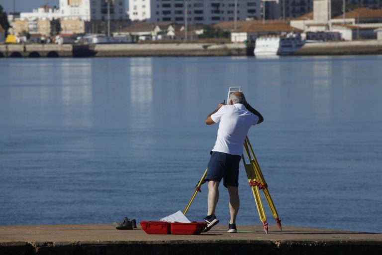 Las obras de ampliación del muelle de Ayamonte superan el 60% de ejecución