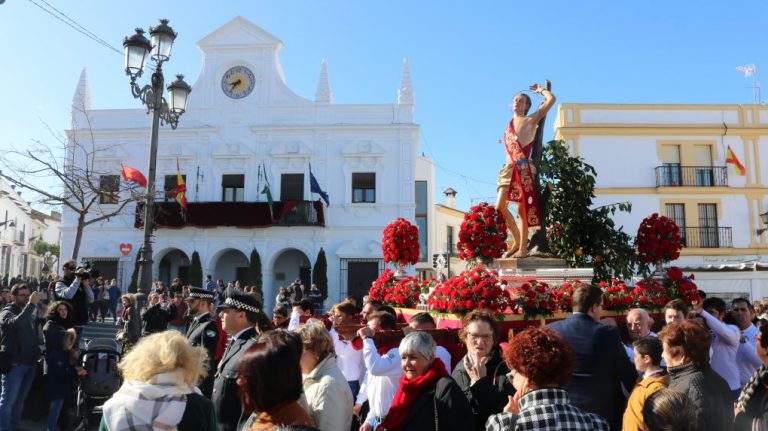 Cartaya suspende la procesión de su patrón, San Sebastián