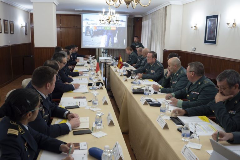 Guardia Civil y GNR portuguesa abordan en Huelva asuntos de interés para ambos países en materia de seguridad