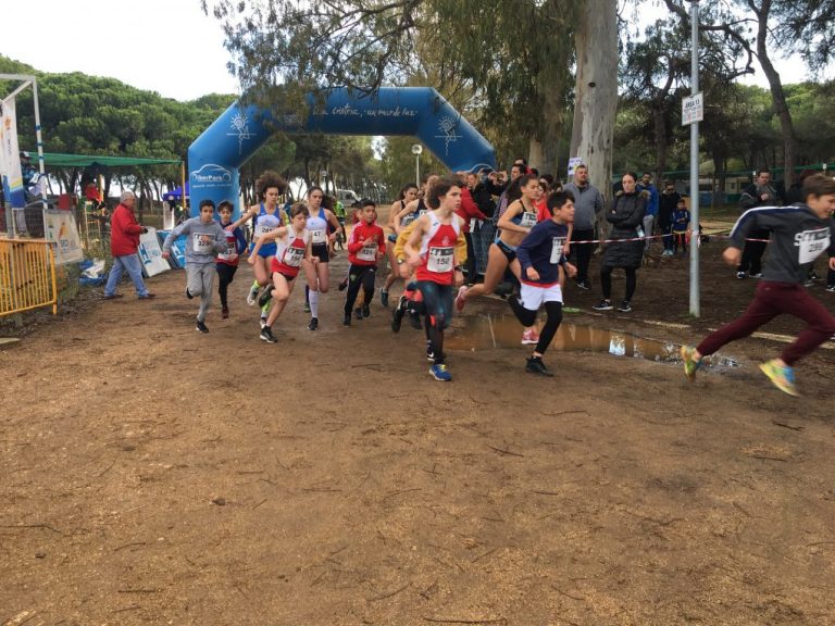 El XXII Cross Pinares de Isla Cristina congrega a unos 350 corredores