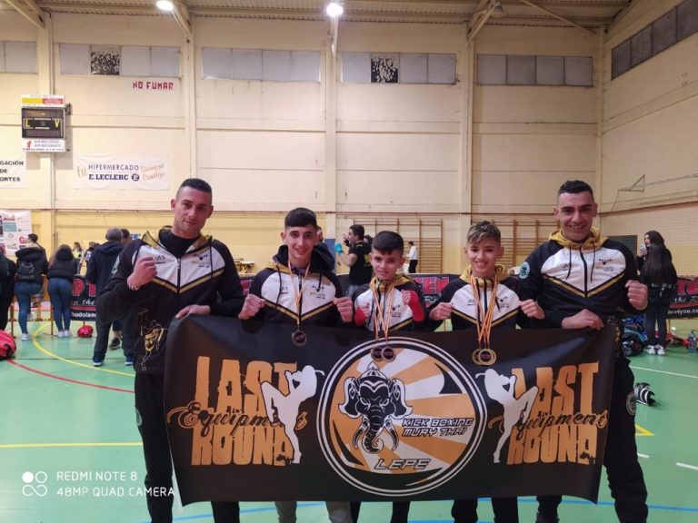 Seis medallas para el Kick Boxing Muay Thai Lepe en el Open Nacional de Aranjuez