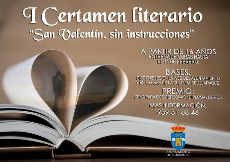 Aljaraque convoca ‘San Valentín, sin instrucciones’, un nuevo certamen literario centrado en el amor