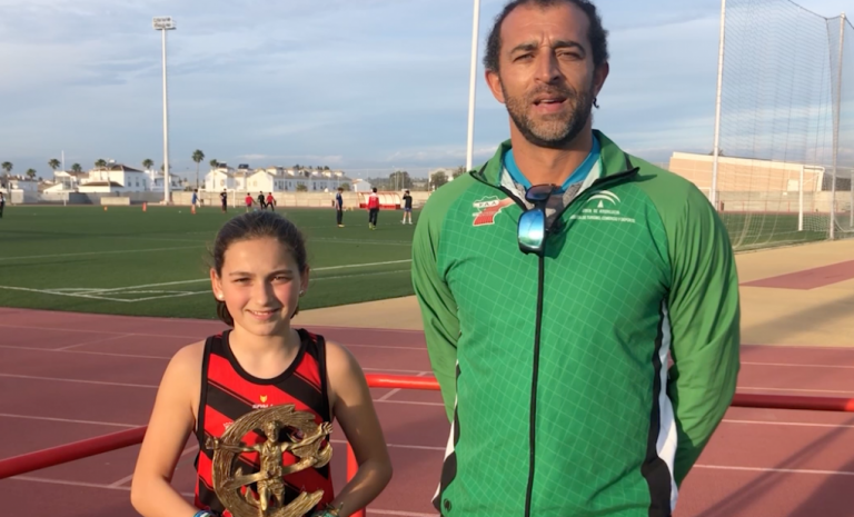 Lucía Custodio, la jovencísima atleta cartayera que aspira a estar entre los mejores del mundo