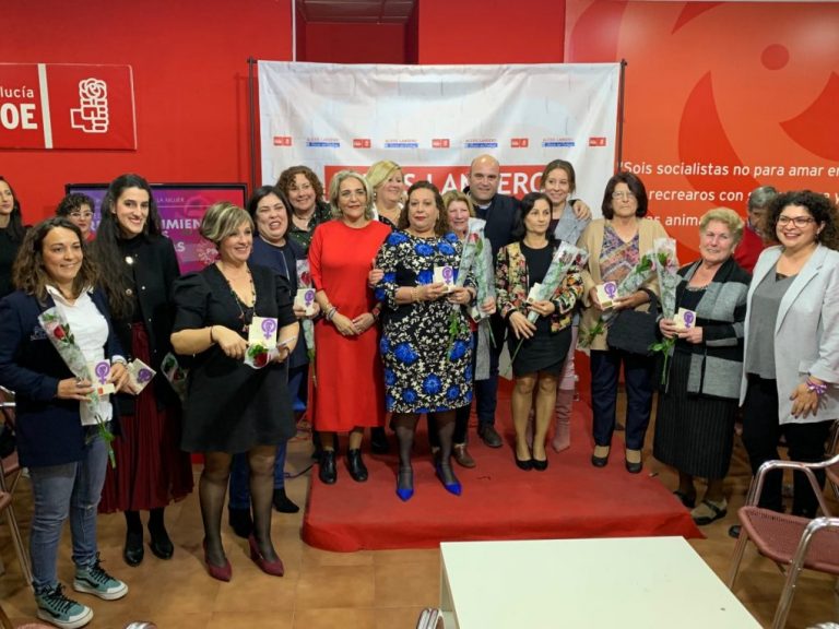 PSOE de Cartaya reconoce a mujeres locales con motivo del Día Internacional de la Mujer