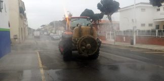 Coronavirus: Punta Umbría incorpora atomizadores para fumigar las calles