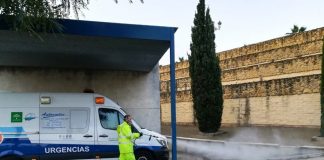 Coronavirus: Aljaraque activa un plan especial de limpieza y desinfectado de la vía pública