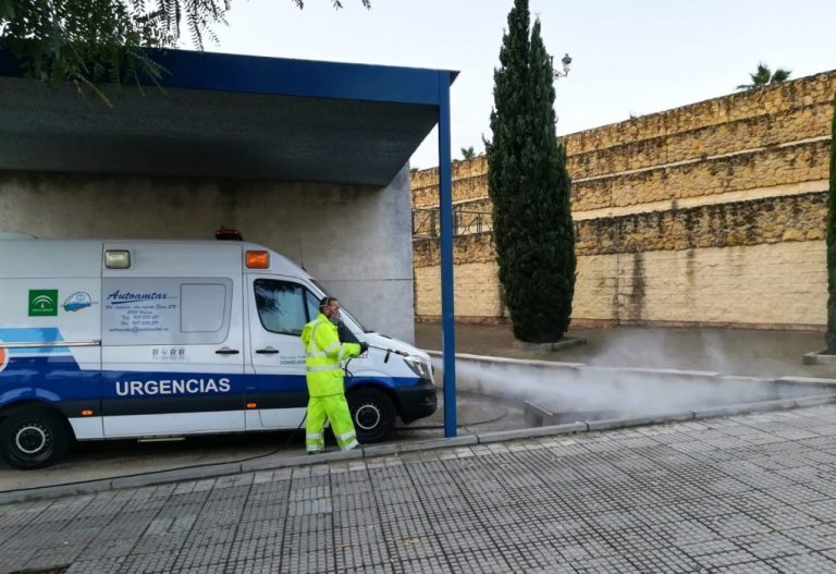 Coronavirus: Aljaraque activa un plan especial de limpieza y desinfectado de la vía pública