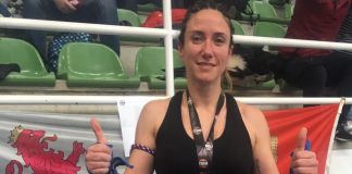 La Guardia Civil destinada en Huelva Yohanna Alonso, campeona de España de Muay Thai