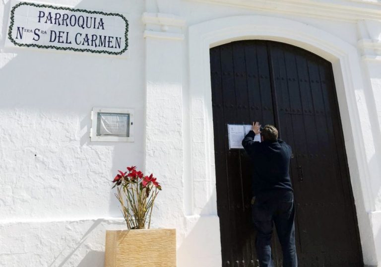 Coronavirus: la Iglesia suspende la actividad formativa y actos de hermandades en la provincia de Huelva