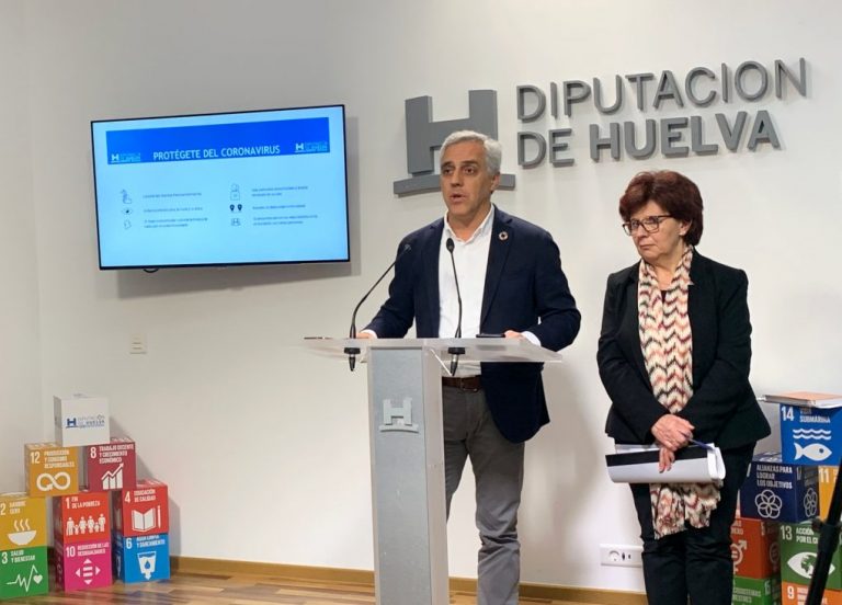 Coronavirus: Diputación de Huelva activa un protocolo para evitar contagios por COVID-19