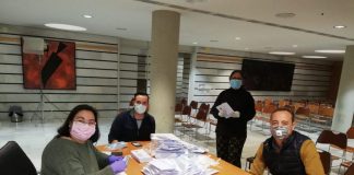 El Ayuntamiento de Punta Umbría inicia el reparto de 2.600 mascarillas