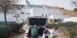 Coronavirus: sector turístico onubense dona material de protección y desinfección