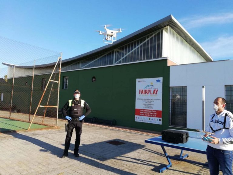 Coronavirus: Punta Umbría incorpora drones para aumentar la vigilancia en El Portil