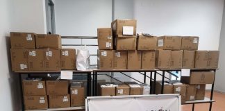 Diputación reparte a los Ayuntamientos de Huelva 100.000 mascarillas para servicios esenciales municipales