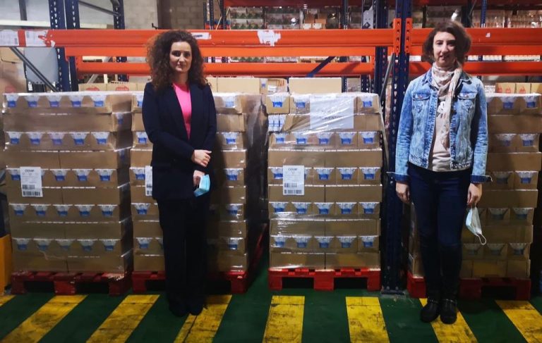 Mercadona dona 12.600 litros de leche al Banco de Alimentos de Huelva