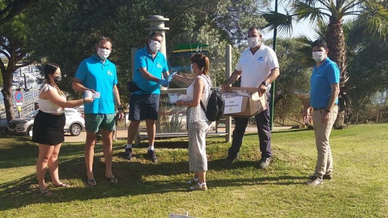 ADN Nuevo Portil colabora en la fabricación de 60.000 mascarillas