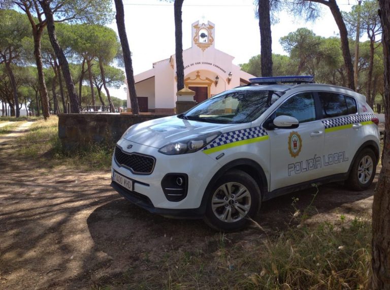 Cartaya extrema la vigilancia en la Pradera de san Isidro durante el fin de semana de romería
