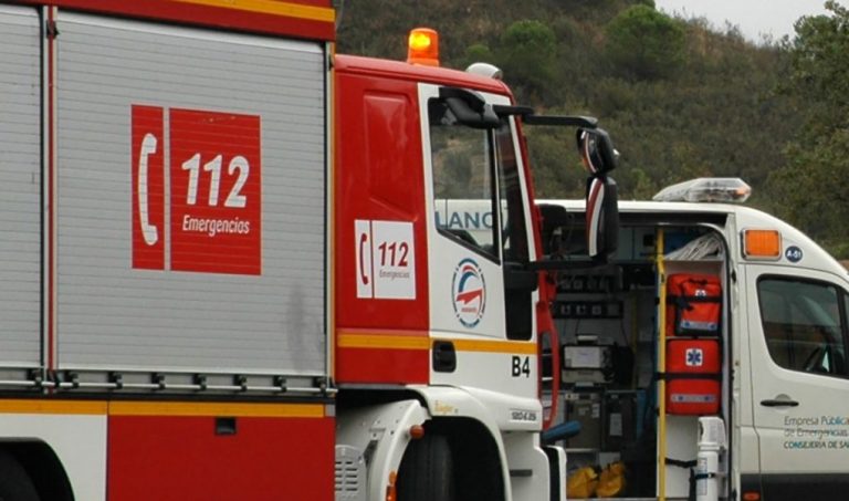 Dos personas heridas en el incendio de una vivienda en Aljaraque
