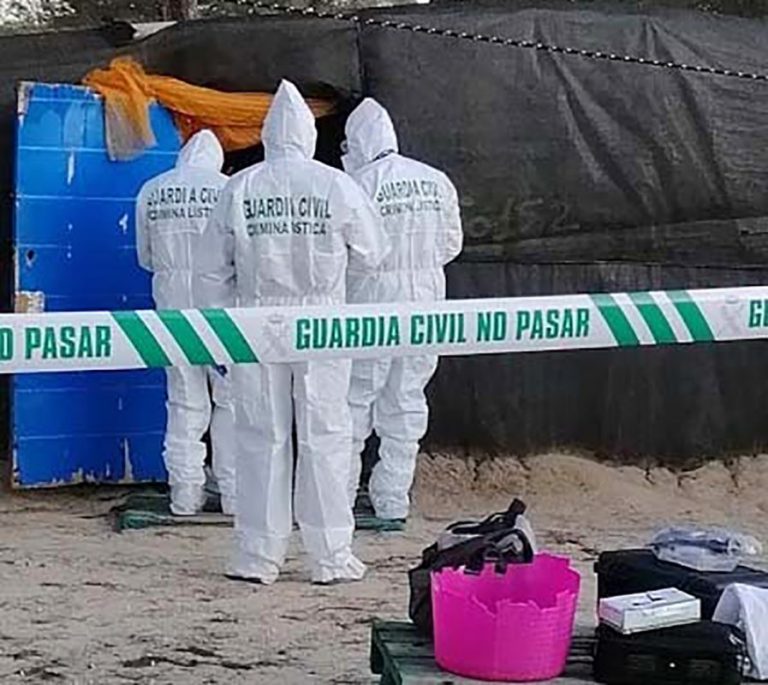Detenido el autor del asesinato de una mujer en un asentamiento de Moguer