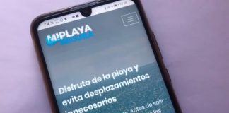 La nueva App ‘Mi playa segura’ ofrece información del aforo en las playas onubenses