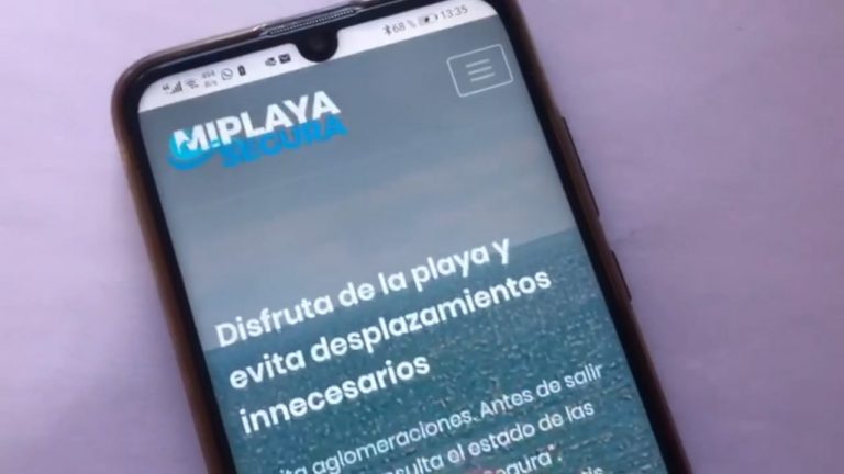 La nueva App ‘Mi playa segura’ ofrece información del aforo en las playas onubenses