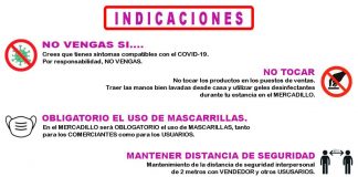 El mercadillo de Isla Cristina abre este domingo “con todas las medidas de seguridad”
