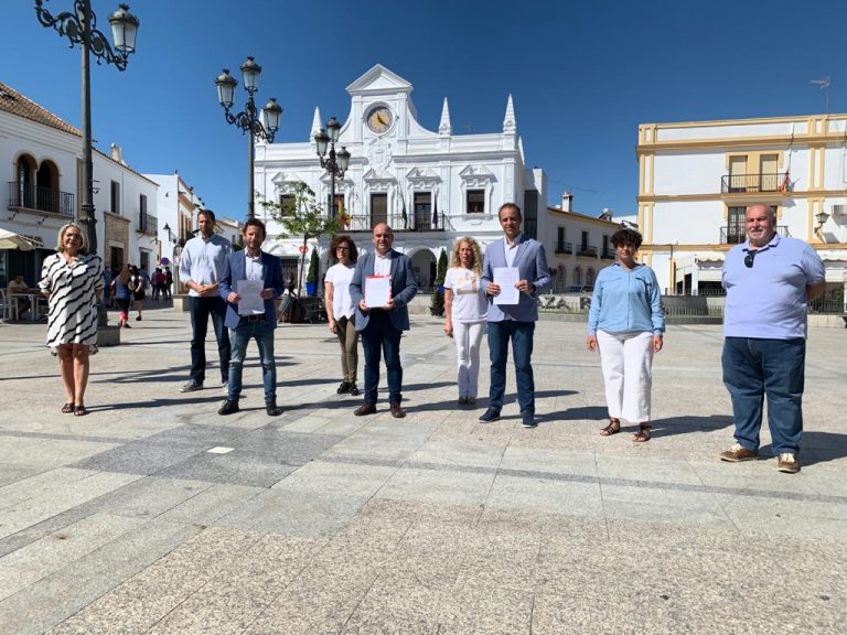 PSOE , IU y C’s registran una moción de censura en el Ayuntamiento de Cartaya