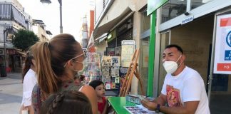Punta Umbría habilita un punto de información turística y sanitaria en la calle ancha