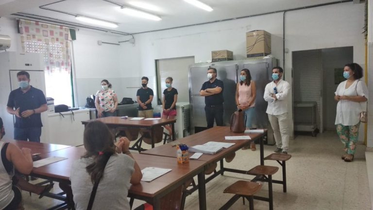 Isla Cristina inaugura un campamento estival de garantía alimentaria