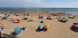 Cartaya intensifica el dispositivo municipal en las playas frente a la Covid-19
