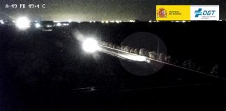 Detienen al conductor que circuló 25 kilómetros por la A-49 en sentido contrario