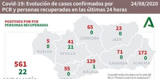 Huelva con 8, Almonte con 3 y Zalamea, Isla y Trigueros con 2, encabezan los contagios por municipios del fin de semana