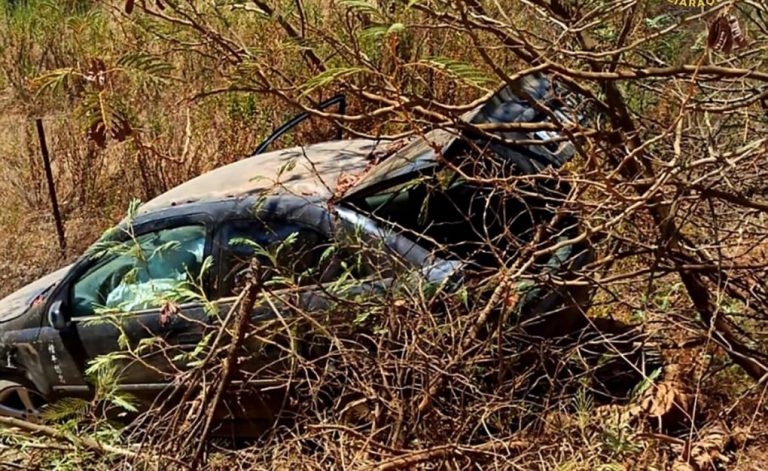 Herido un joven de 21 años tras una salida de vía en un camino de Aljaraque