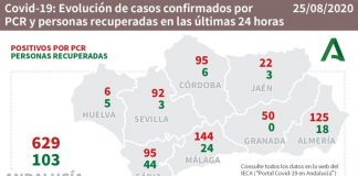 Salud notifica 6 nuevos contagios y 5 curados este martes en la provincia de Huelva