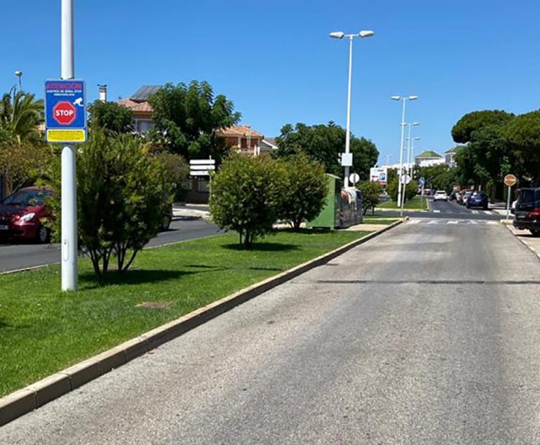 La Policía Local de Punta pilla diariamente a 400 conductores saltándose el mismo Stop