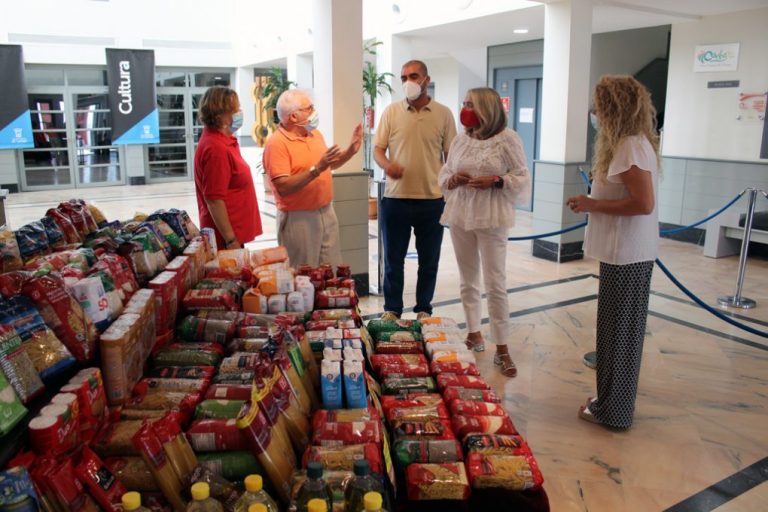 Cartaya: las entradas a eventos culturales logran 500 kilos de alimentos para el comedor social