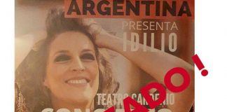 Cancelado el concierto de Argentina en Ayamonte por la pandemia del Coronavirus