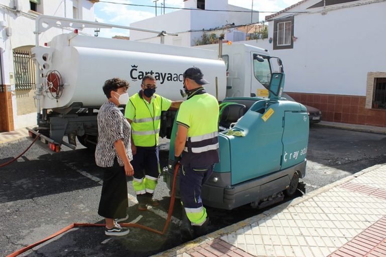 ‘Que brille tu Cartaya’ nace para mejorar la limpieza viaria en calles y plazoletas