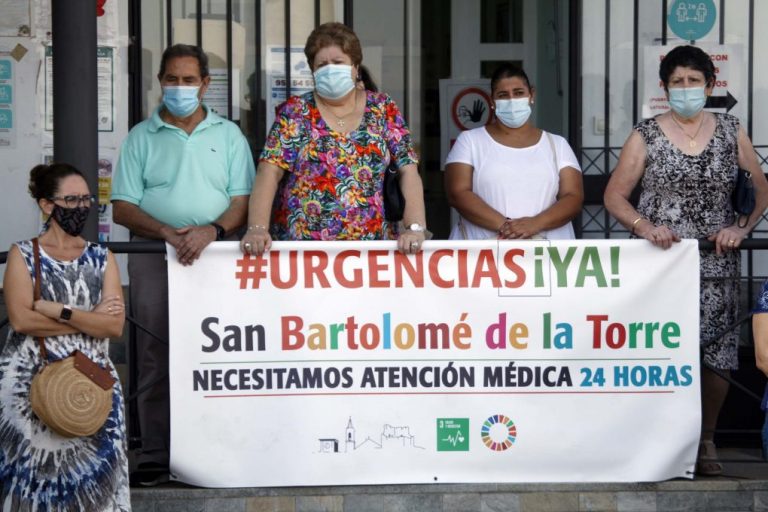 San Bartolomé se moviliza para reclamar el restablecimiento del servicio de Urgencias 24 horas