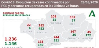 Bollullos (5), Huelva (4) y La Palma (4), municipios más afectados por los 22 positivos de este martes