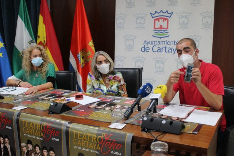 Cartaya apuesta por “cultura segura” y presenta su XV Edición del Ciclo de Teatro de Otoño