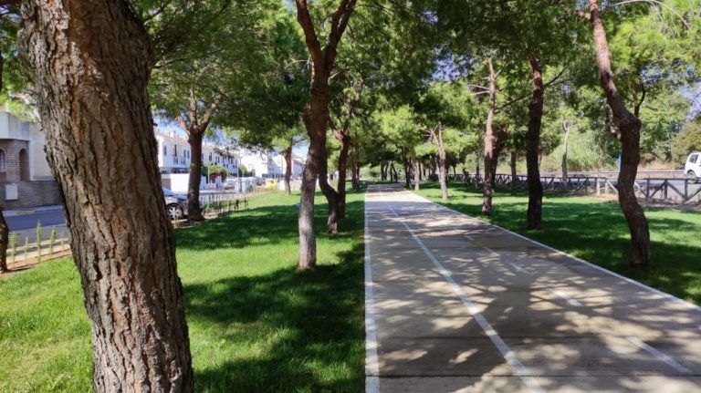 El Plan Edusi acondiciona el parque lineal de La Antilla