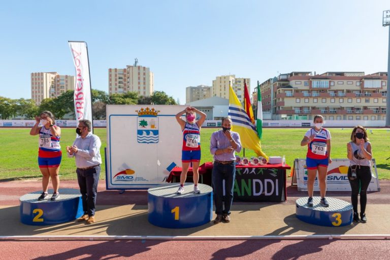 Más de 60 atletas participan en Isla en el Andaluz de Atletismo para personas con discapacidad intelectual