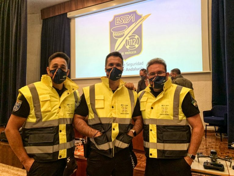 Isla Cristina, presente en la primera jornada de uso de drones en situaciones de emergencia de Andalucía