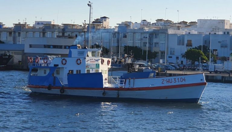 Suspenden el transporte fluvial por el Guadiana al caer los pasajeros un 75% por la pandemia