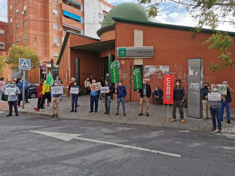 Piden que se respeten los derechos de los empleados de la sanidad pública onubense recortados por la Junta