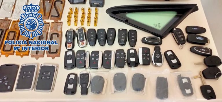 Cae una banda dedicada al robo de vehículos de alta gama que operaba en Huelva