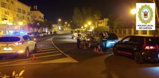 El puente se salda en Cartaya con 15 denuncias por incumplir el toque de queda o no llevar mascarilla