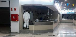 Cartaya intensifica la limpieza y desinsectación del Mercado de Abastos