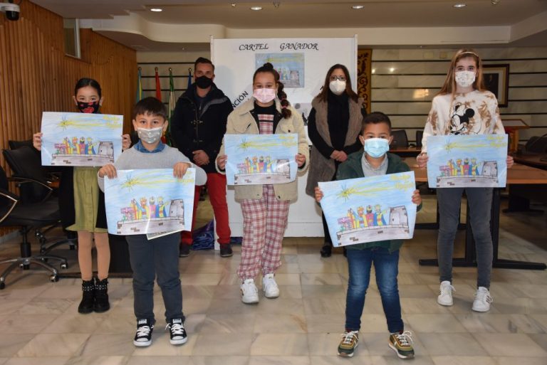 Ana Pacheco Díaz gana el concurso de dibujo escolar de la noche de Reyes de Punta Umbría